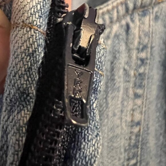 Vintage D&G Dolce Mini Denim Dress Size 40 (US 6) Adjustable Straps Y2K Designer - Picture 10 of 10